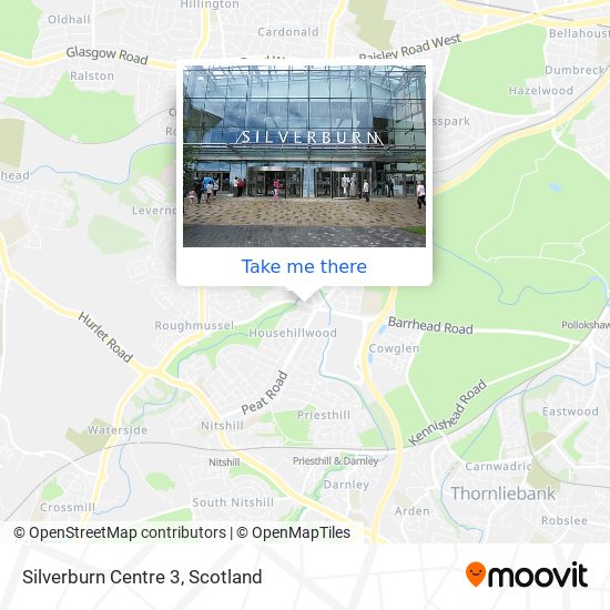 Silverburn Centre 3 map