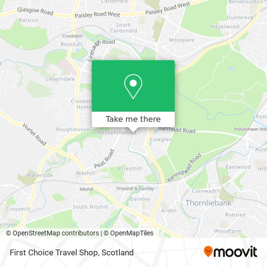 First Choice Travel Shop map