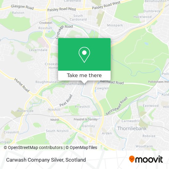 Carwash Company Silver map