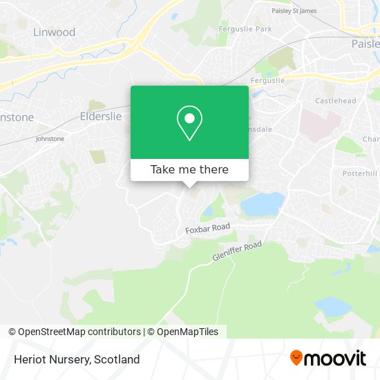 Heriot Nursery map