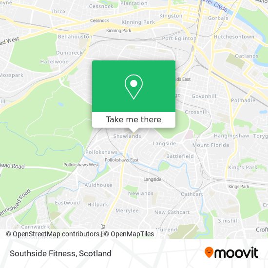 Southside Fitness map