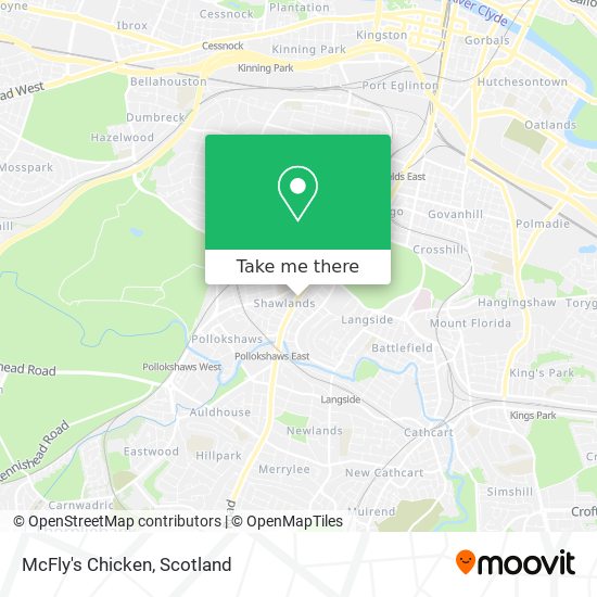 McFly's Chicken map