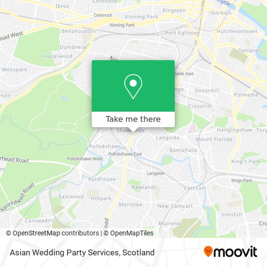 Asian Wedding Party Services map