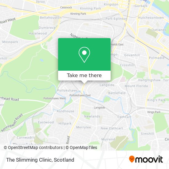 The Slimming Clinic map