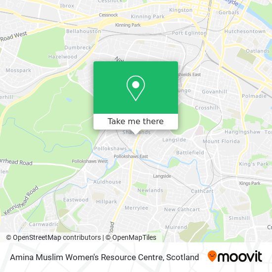 Amina Muslim Women's Resource Centre map