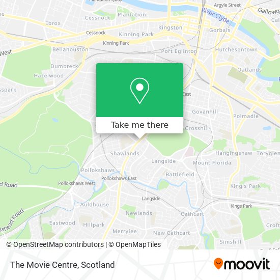 The Movie Centre map