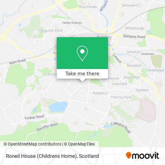 Roneil House (Childrens Home) map