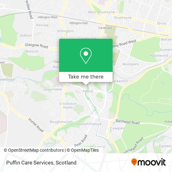 Puffin Care Services map