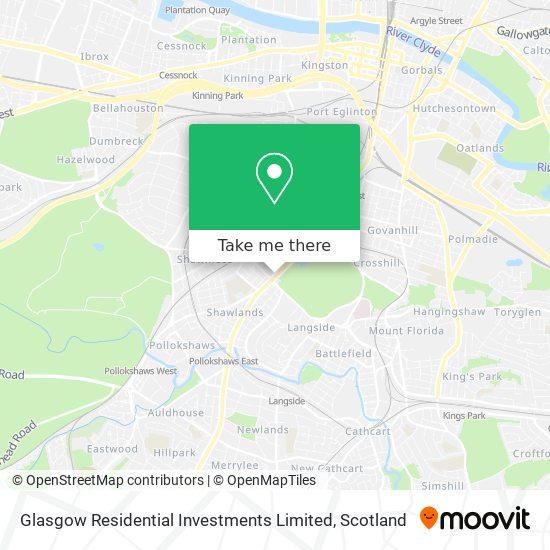 Glasgow Residential Investments Limited map
