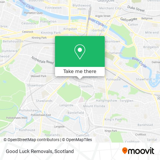 Good Luck Removals map