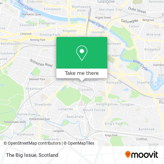 The Big Issue map