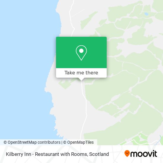 Kilberry Inn - Restaurant with Rooms map