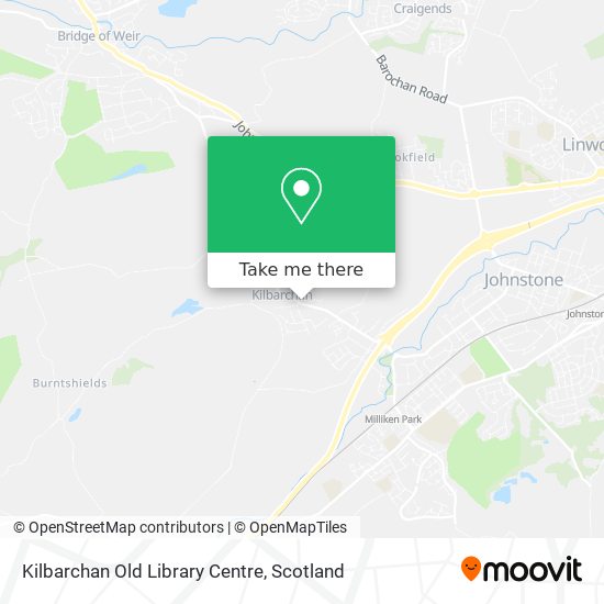 Kilbarchan Old Library Centre map