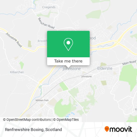 Renfrewshire Boxing map