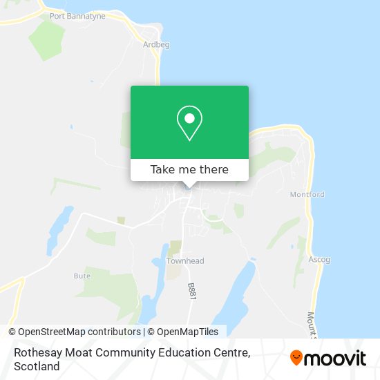 Rothesay Moat Community Education Centre map