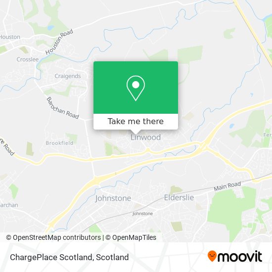 ChargePlace Scotland map