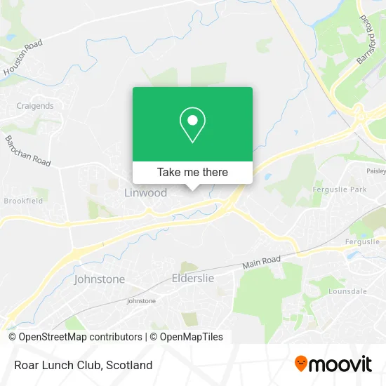 Roar Lunch Club map