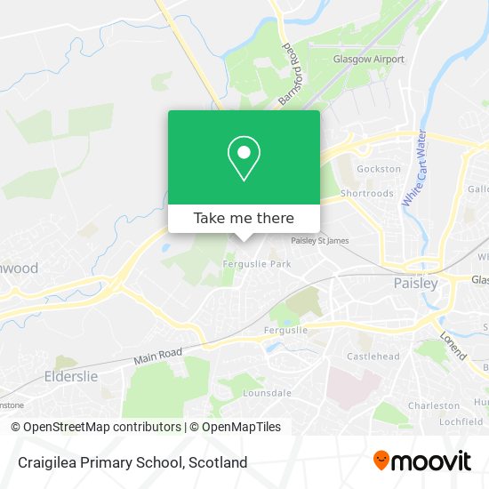 Craigilea Primary School map