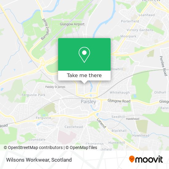 Wilsons Workwear map