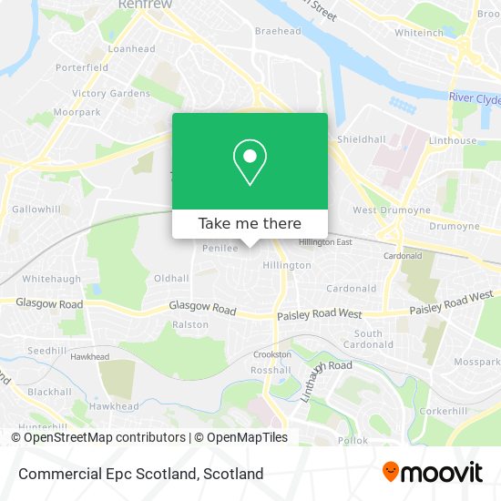 Commercial Epc Scotland map