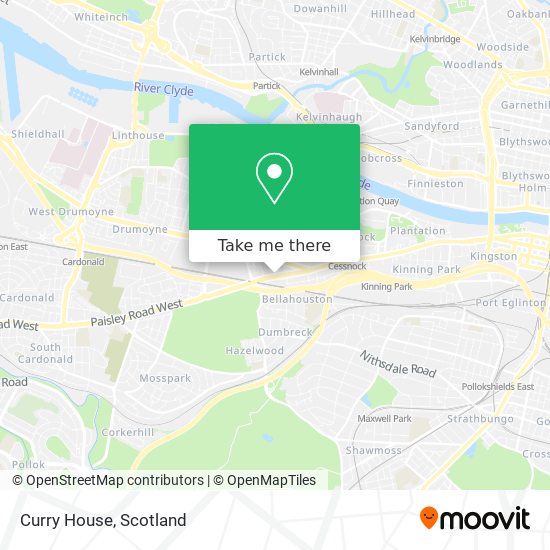 Curry House map