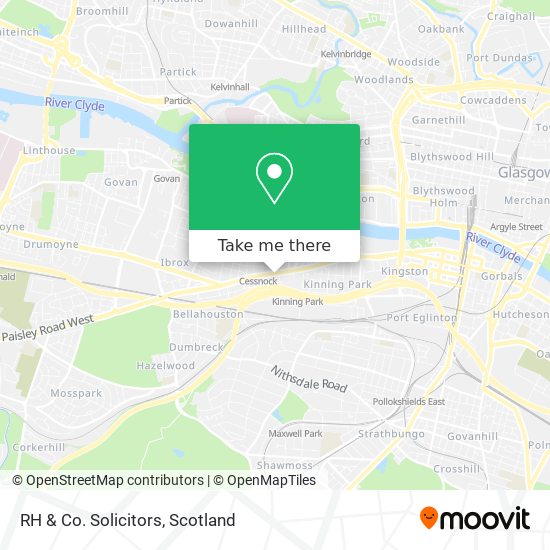 RH & Co. Solicitors map