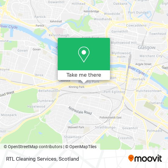 RTL Cleaning Services map