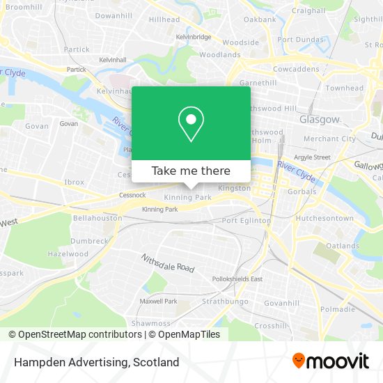 Hampden Advertising map