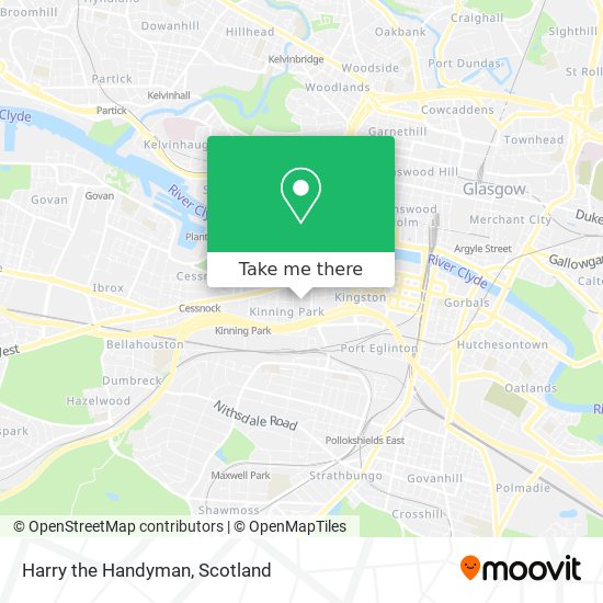 Harry the Handyman map