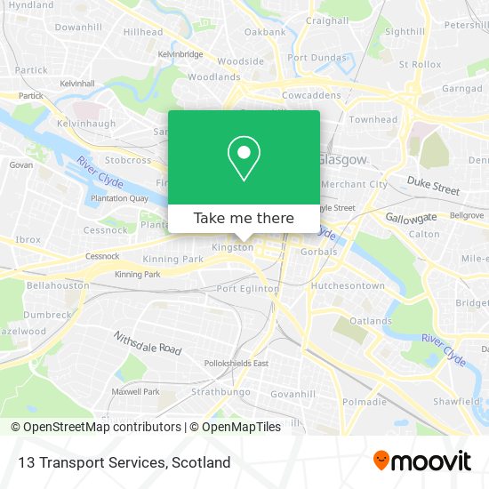 13 Transport Services map