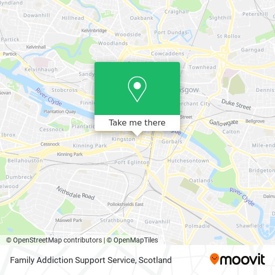 Family Addiction Support Service map