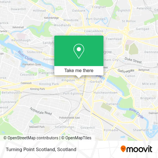 Turning Point Scotland map