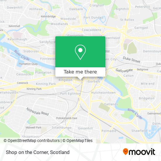 Shop on the Corner map