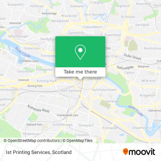 Ist Printing Services map