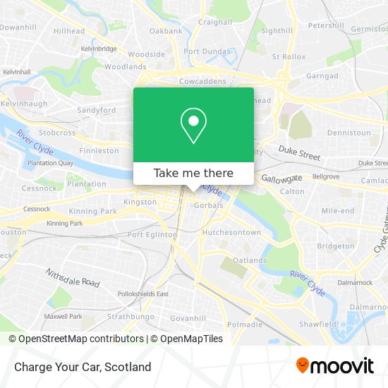 Charge Your Car map