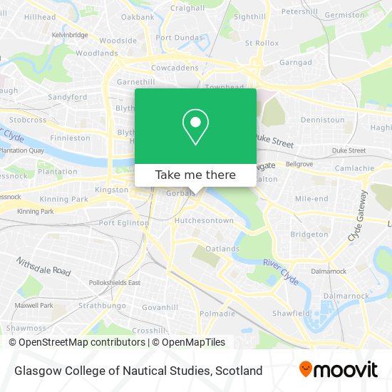 Glasgow College of Nautical Studies map