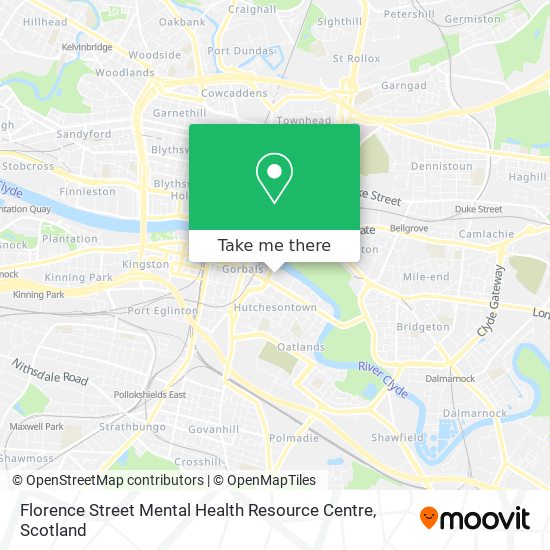 Florence Street Mental Health Resource Centre map