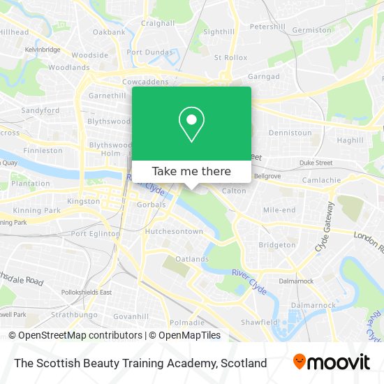 The Scottish Beauty Training Academy map