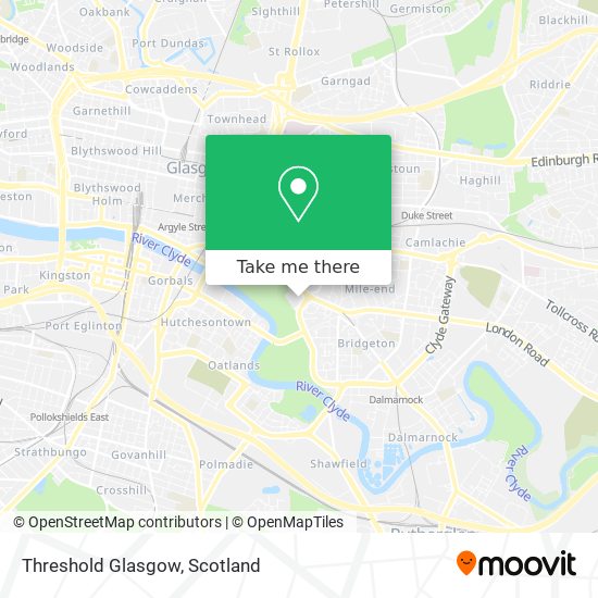 Threshold Glasgow map