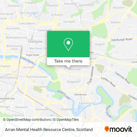 Arran Mental Health Resource Centre map