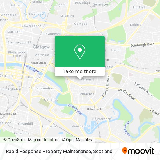 Rapid Response Property Maintenance map