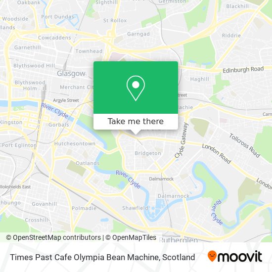 Times Past Cafe Olympia Bean Machine map