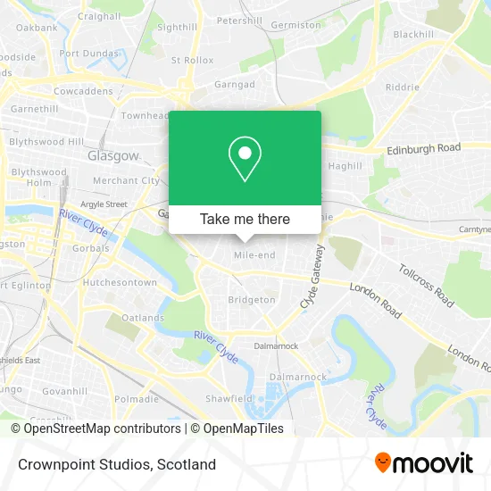 Crownpoint Studios map