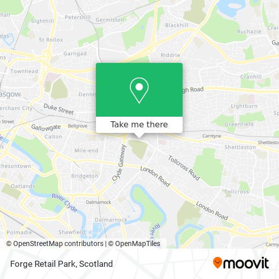 Forge Retail Park map