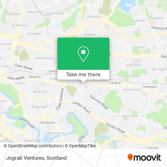 Jograb Ventures map