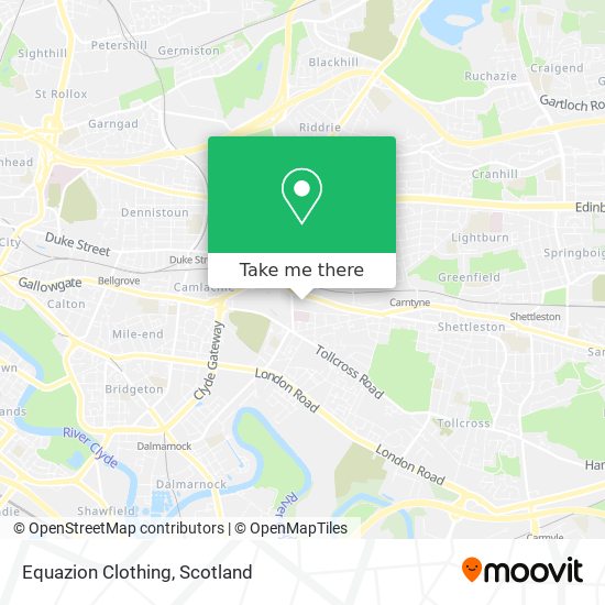 Equazion Clothing map
