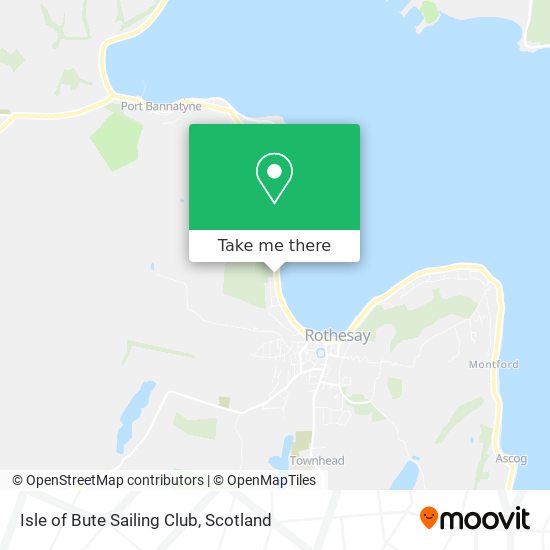 Isle of Bute Sailing Club map