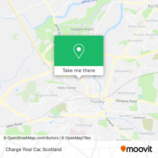 Charge Your Car map