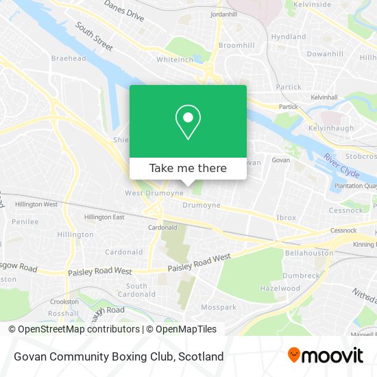 Govan Community Boxing Club map