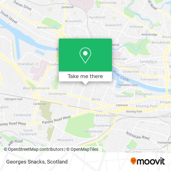 Georges Snacks map